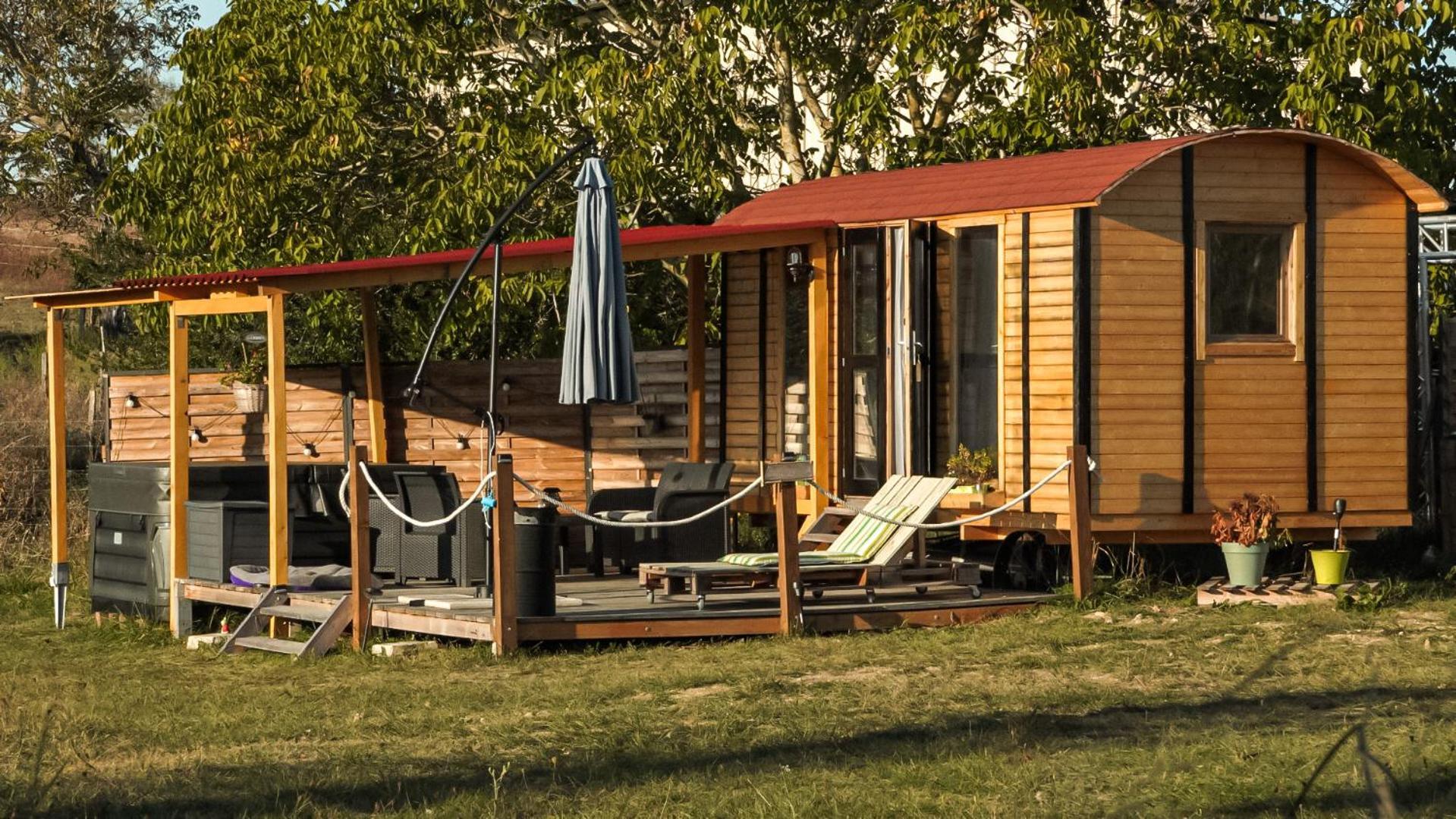 Roulotte „Douceur“ Villa Condom Exterior photo